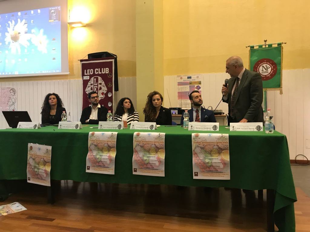 Palmi, il Leo Club promuove il convegno “Diabete, prevenzione e igiene orale”