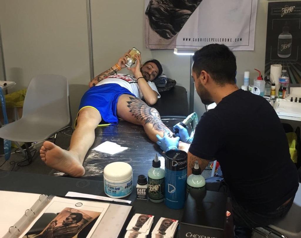 Il reggino Gabriele Pellerone alla Venezia International Tattoo: “Enorme soddisfazione personale”