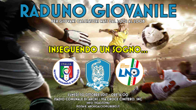 Raduno giovanile locandina