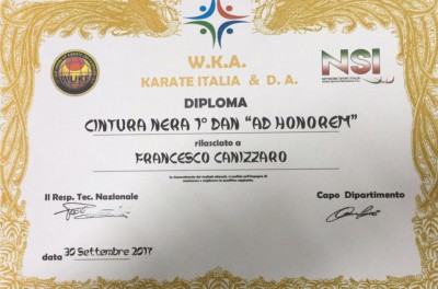 diploma Cannizzaro