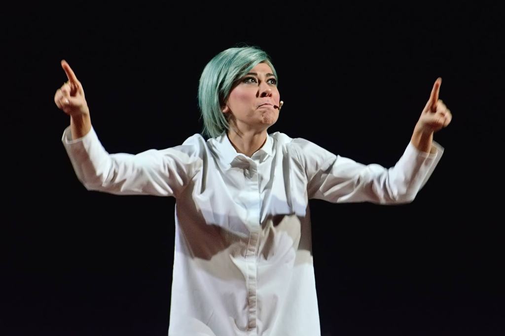 Performance di Virginia Raffaele al Rendano di Cosenza. Pegna: “Anche la Calabria può crescere”