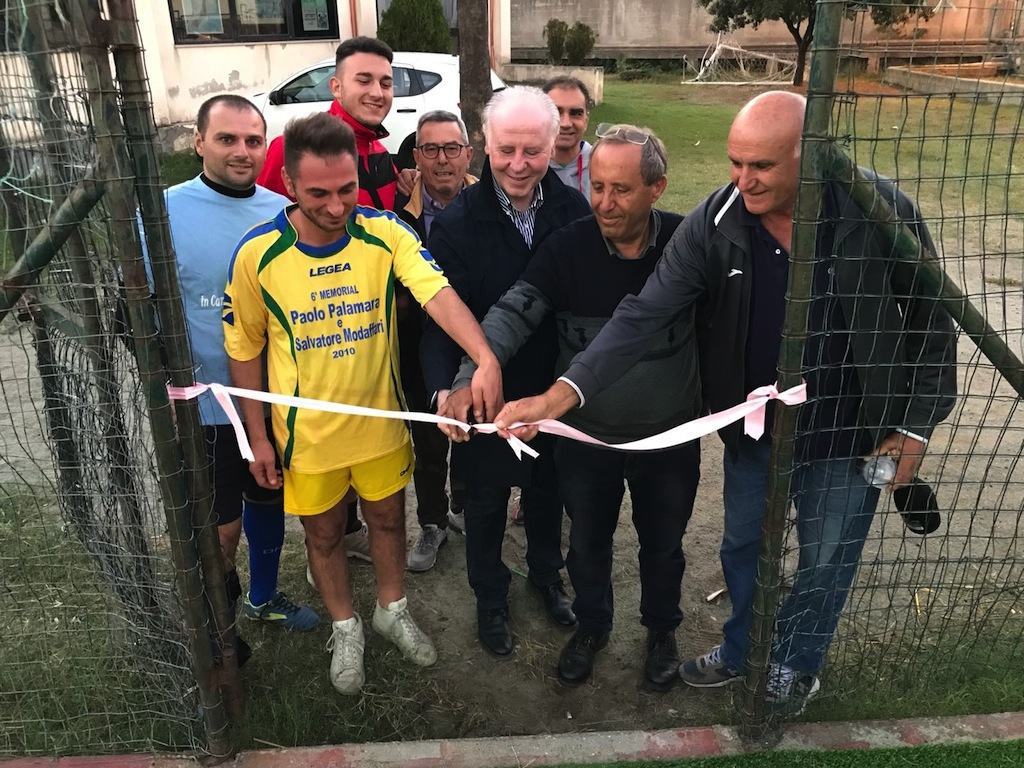 Africo, inaugurato il campo sportivo di calcio a 5