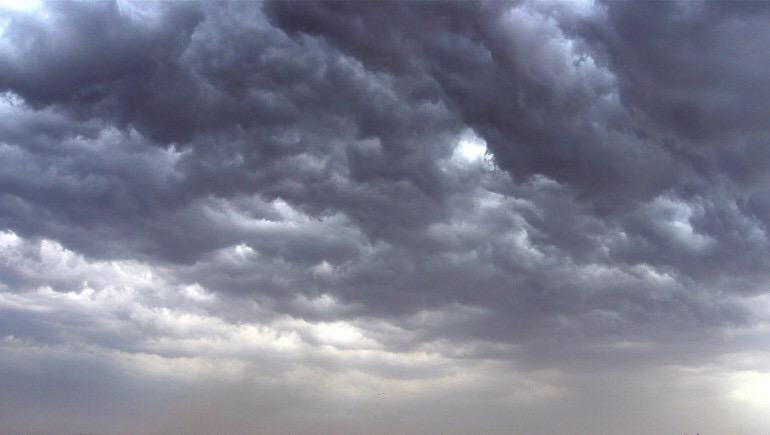 Allerta meteo in Calabria, piogge, grandinate e forte vento