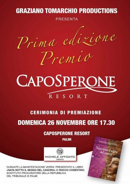 Locandina Premio Caposperone 2017