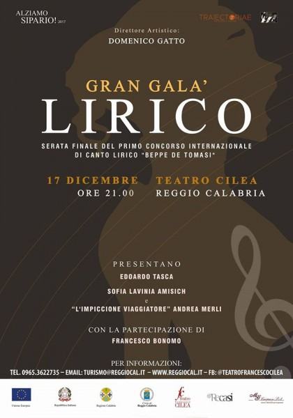 Locandina gala 17 dicembre