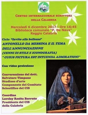 Manifesto Antonello da Messina