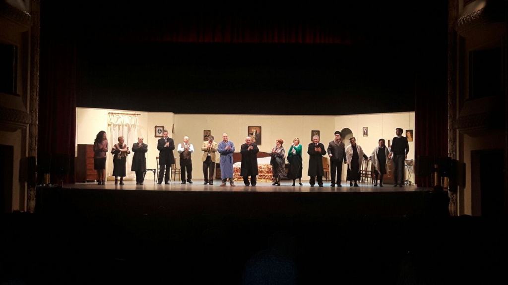 Grande successo al Cilea per la commedia di De Filippo “Natale in Casa Cupiello”