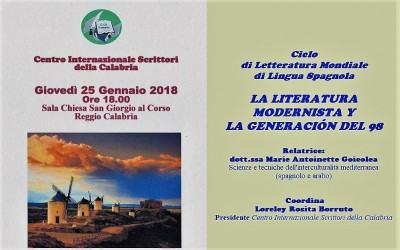 Foto manifesto - La litteratura modernista y la generacion del 98