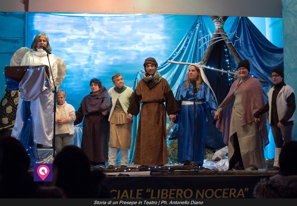‘Libero Nocera’ per il sociale con “Storia di un presepe in teatro”