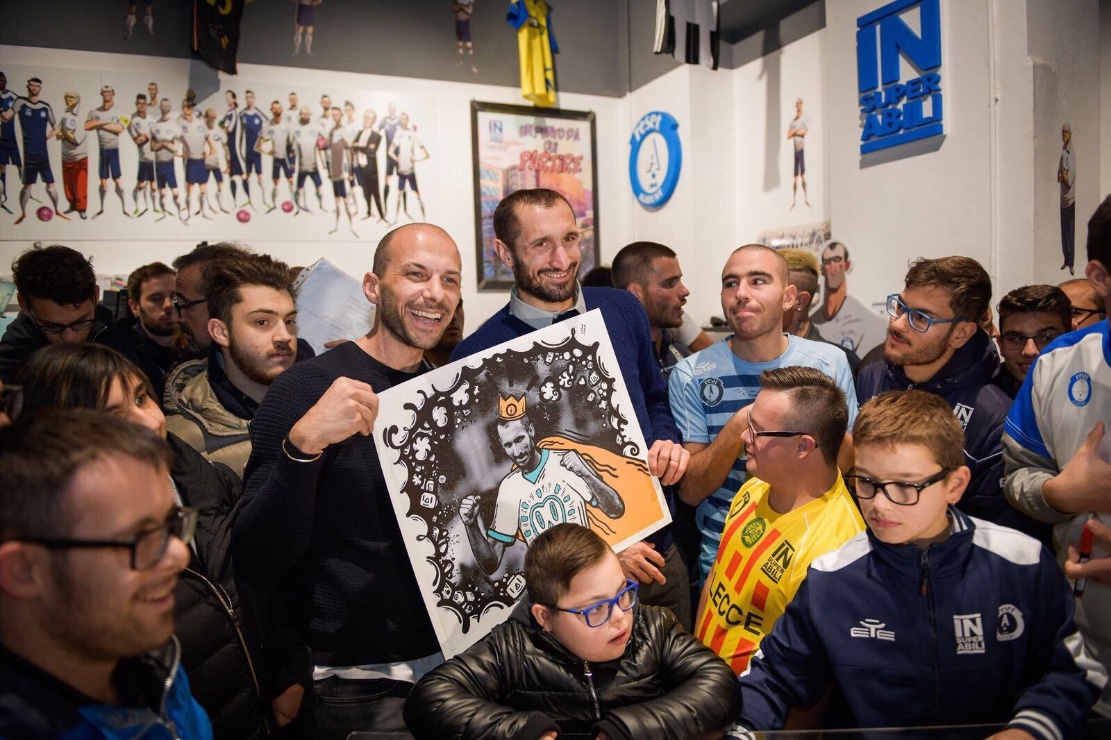 Massimo Sirelli e Giorgio Chiellini