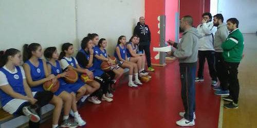 Basket in rosa – Raduno, pochi numeri, movimento da stimolare