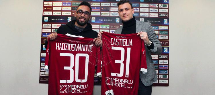 Reggina, Castiglia e Hadziosmanovic: “Pronti a giocare da subito”