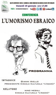 locandina UMORISMO EBRAICO