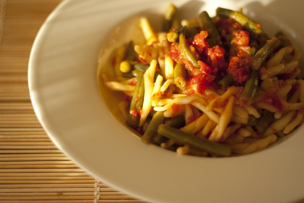 Pasta con i fagiolini, un primo piatto della Calabria rurale