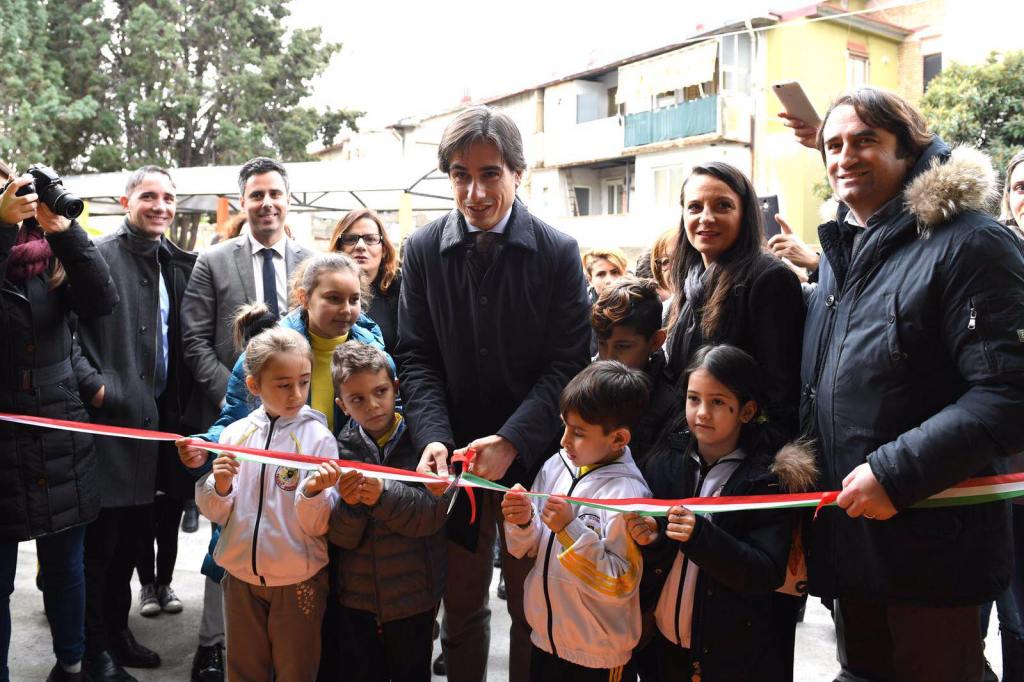 Inaugurata la palestra Telesio nel quartiere Modena Ciccarello
