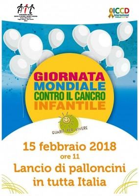 15.02.2018 Locandina Giornata mondiale contro il cancro
