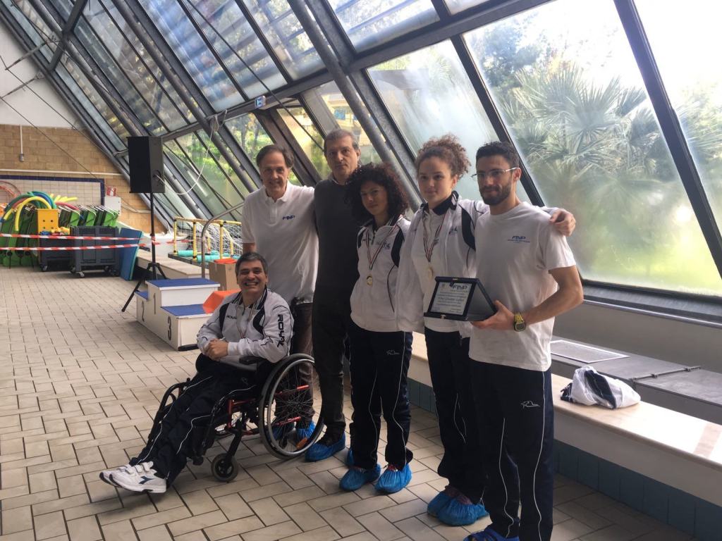 Eccellenti risultati per gli atleti paralimpici del nuoto al Parco Caserta
