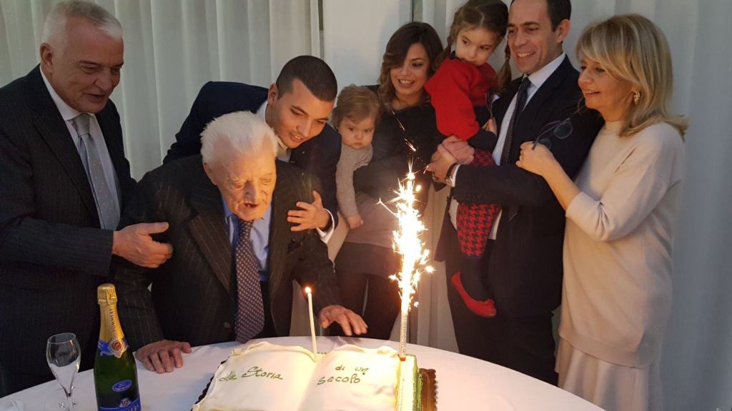 Reggio, i 100 anni del Professor Domenico Fiorentino