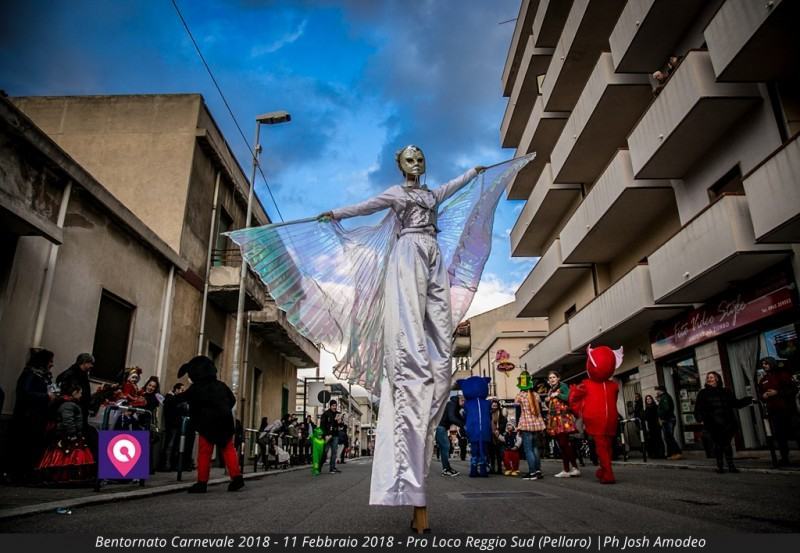 Grande partecipazione per l’evento “Bentornato Carnevale” di Pellaro – FOTO