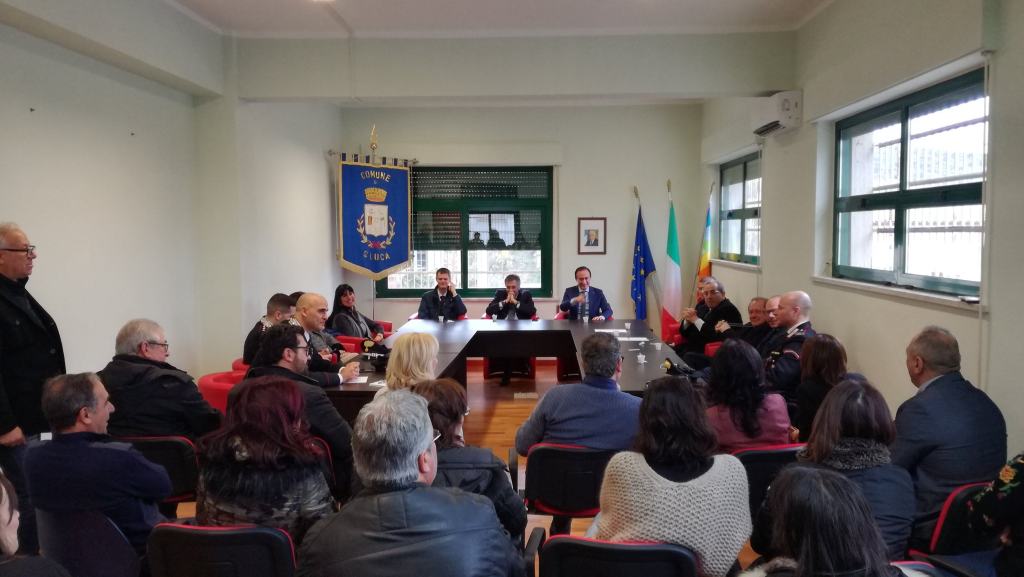 Il prefetto di Reggio Calabria Michele di Bari a San Luca