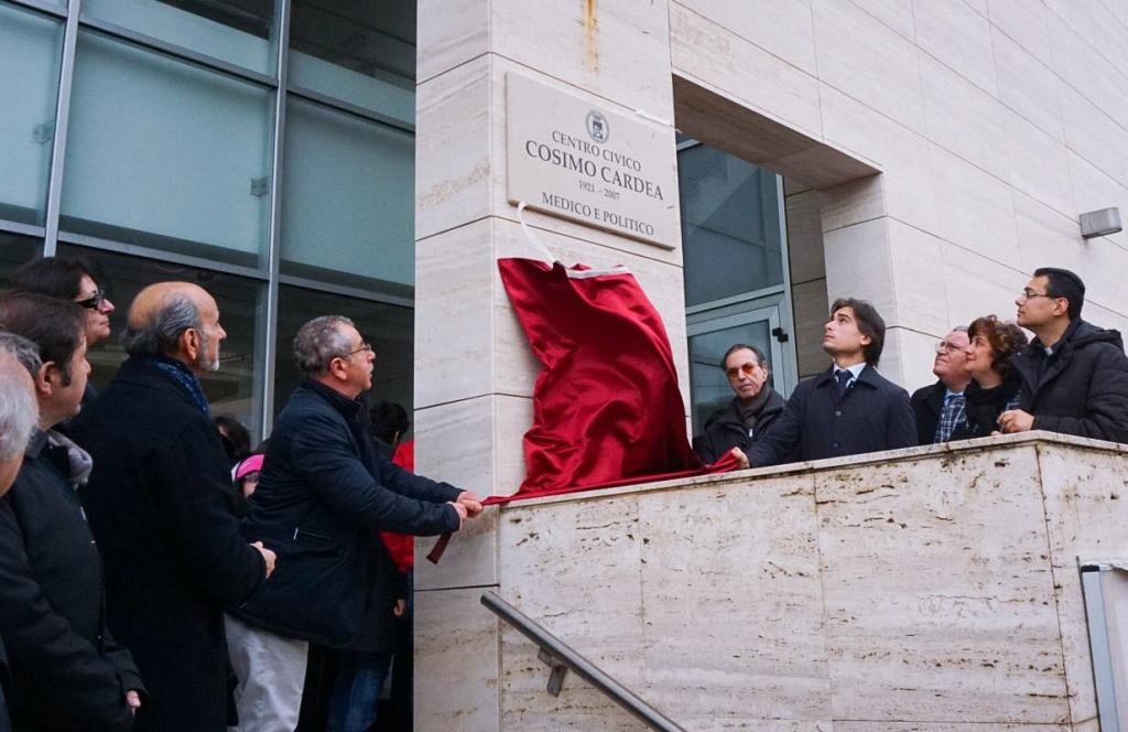 Il Centro Civico di Pellaro intitolato alla memoria di Cosimo Cardea