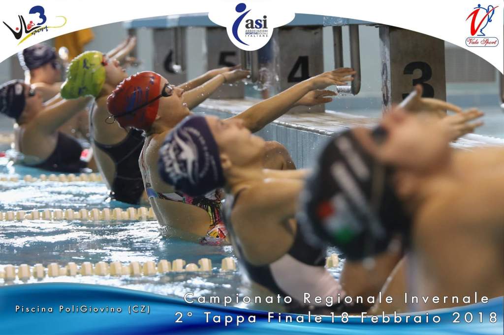 Fine stagione per Asi Calabria Nuoto. Il nuoto alle Asiadi, festa dello sport