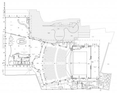 pianta teatro gallico