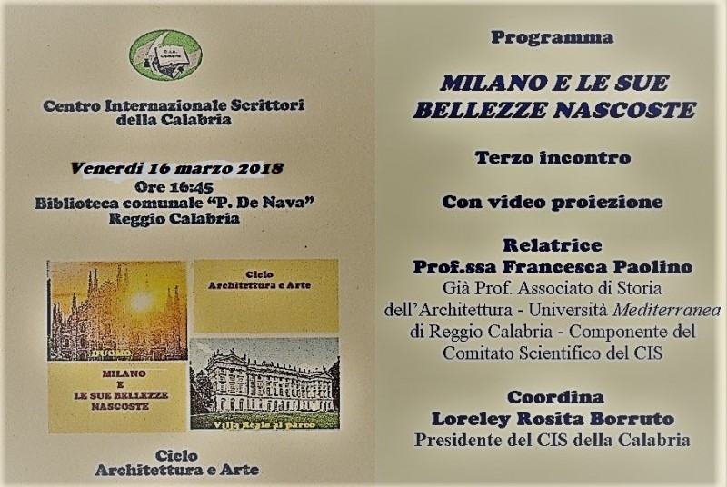Foto manifesto - Milano e le sue bellezze nascoste 3 incontro