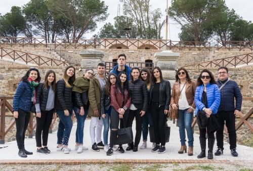 A scuola di Open Coesione: visita di monitoraggio civico al Fortino Sud per i ragazzi dell’ITE Piria