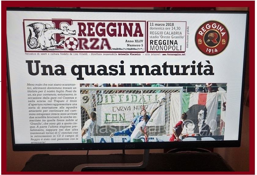 Disponibile il download del periodico Forza Reggina
