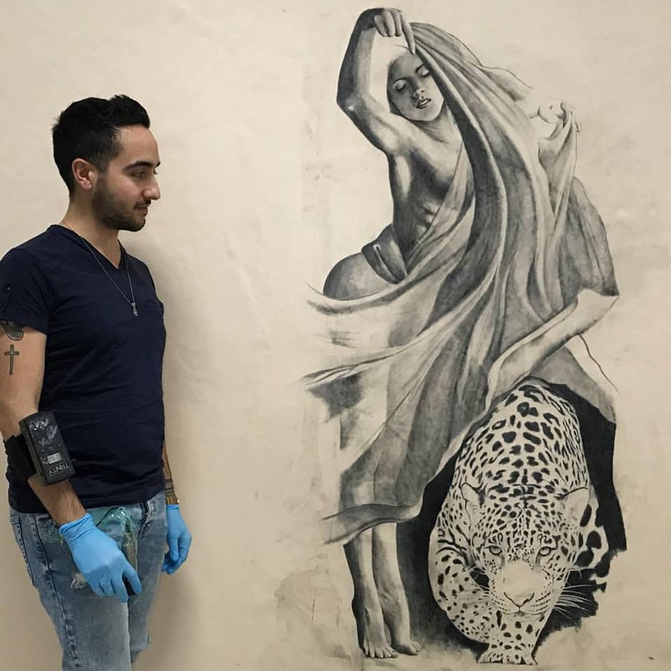 Al Castello Aragonese la mostra del tatuatore ed artista Gabriele Pellerone