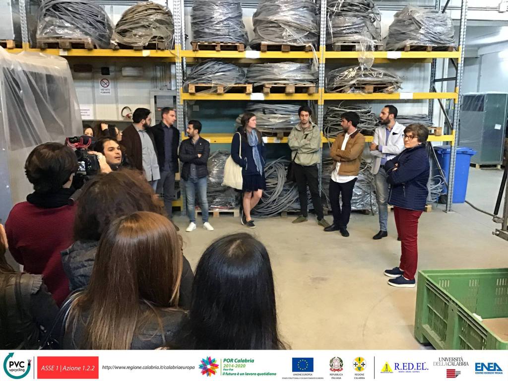 UniCal e Enea proseguono con il progetto “Pvc Upcycling”
