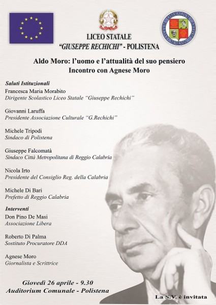 Incontro Agnese Moro 26 aprile 2018