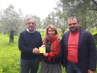 La consegna della Tessera all'azienda Tita