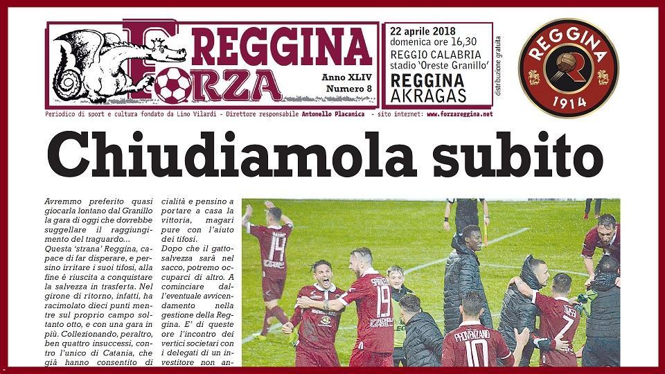 Il download del periodico Forza Reggina