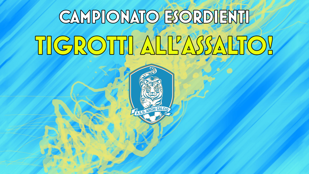 Archi Calcio, il ruggito dei tigrotti, al via il campionato Esordienti