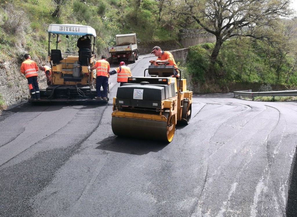 Completati i lavori di bitumazione sulla strada Trunca – Santa Venere