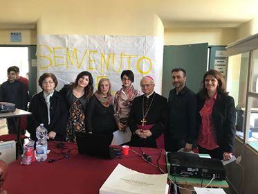 Visita pastorale del Vescovo Milito al “Pizi”