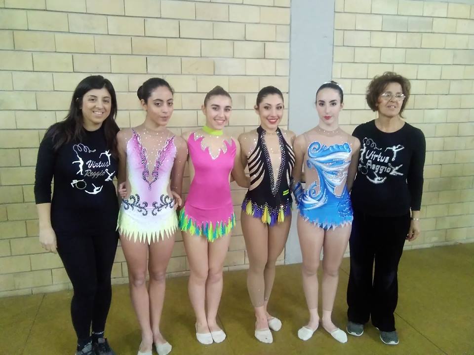 Virtus Reggio Ginnastica conquista 3 titoli regionali ed un argento