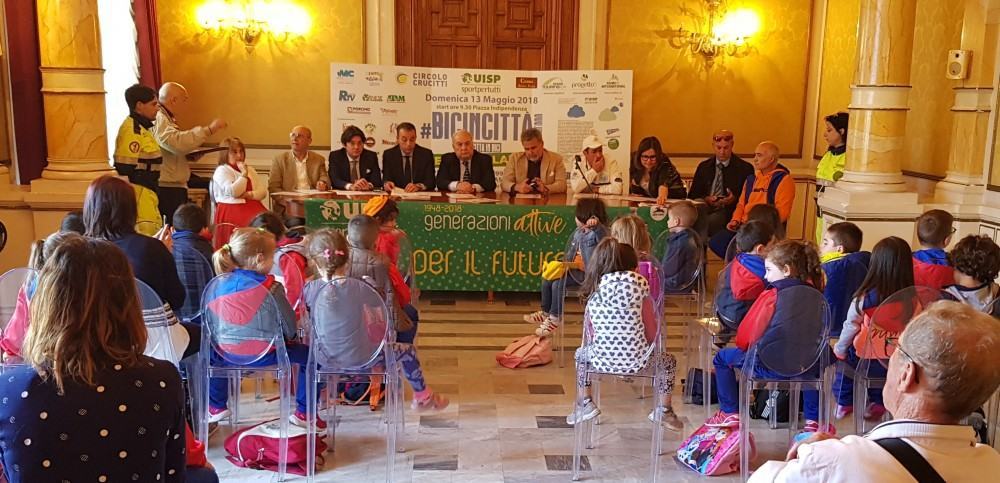 A Palazzo San Giorgio la presentazione dell’evento Bicincittà