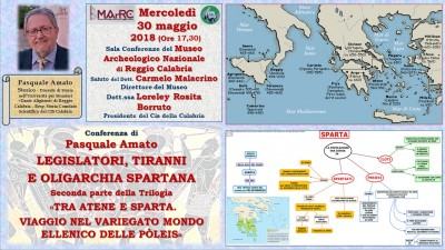 Amato - Tra Atene e Sparta. Viaggio nel variegato Mondo Ellenico delle Pòleis - 2 - Annuncio