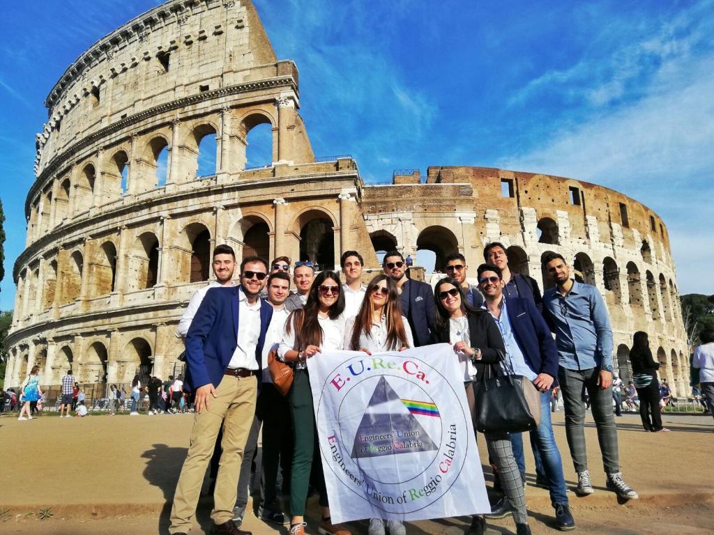 L’Associazione Studentesca reggina “E.U.Re.Ca.” in visita a Roma – FOTO