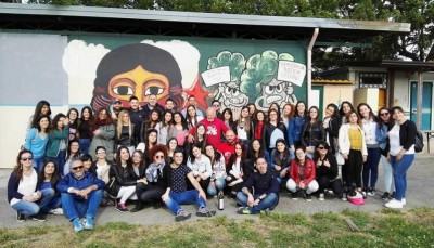 Studenti Unical a Scampia nel 2017 sul Fondo Lamberti confiscato alla camorra