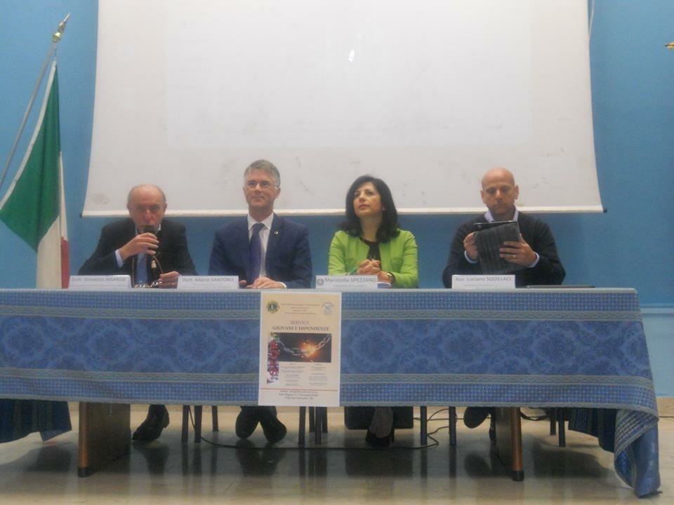 Service “Giovani e Dipendenze” Lions Club Villa San Giovanni Fata Morgana