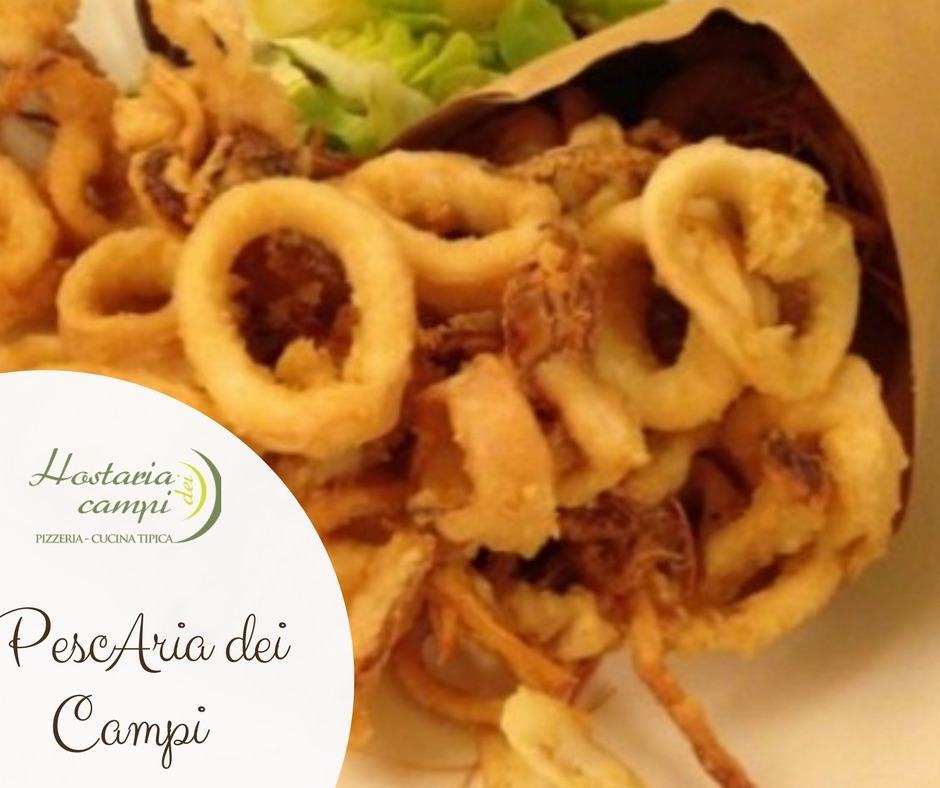 L’Hostaria dei Campi è anche… “Pescaria”. Vieni a gustare il menù di pesce