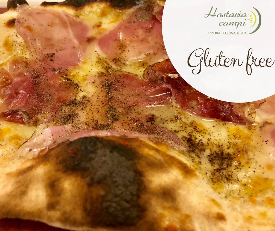 All’Hostaria dei Campi trovi anche il menù Gluten free