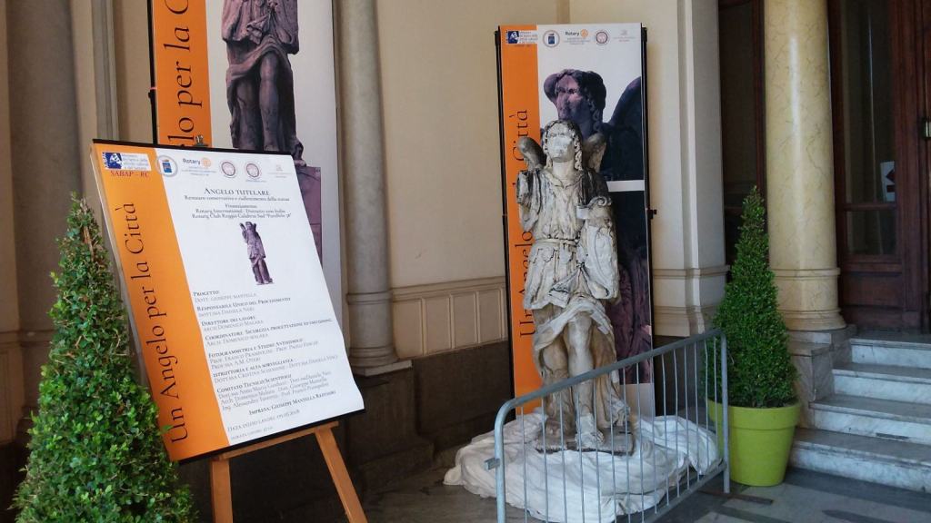 A Palazzo S.Giorgio in corso il restauro aperto ai cittadini dell’angelo tutelare