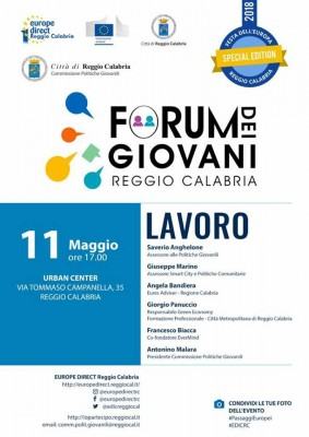 locandina forum giovani 2018