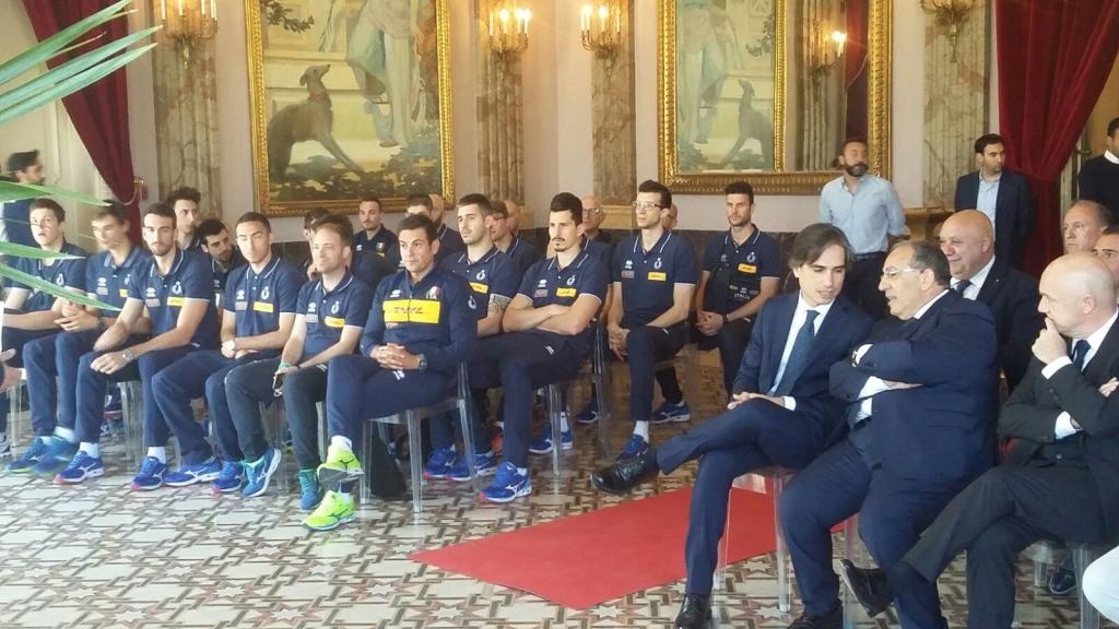 La Nazionale Italiana di Volley incontra le Istituzioni a Palazzo Alvaro – FOTO
