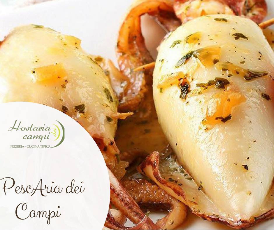 Voglia di mare, voglia di pesce… all’Hostaria dei Campi (Menù)